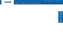 Desktop Screenshot of kaiser-elektro.de